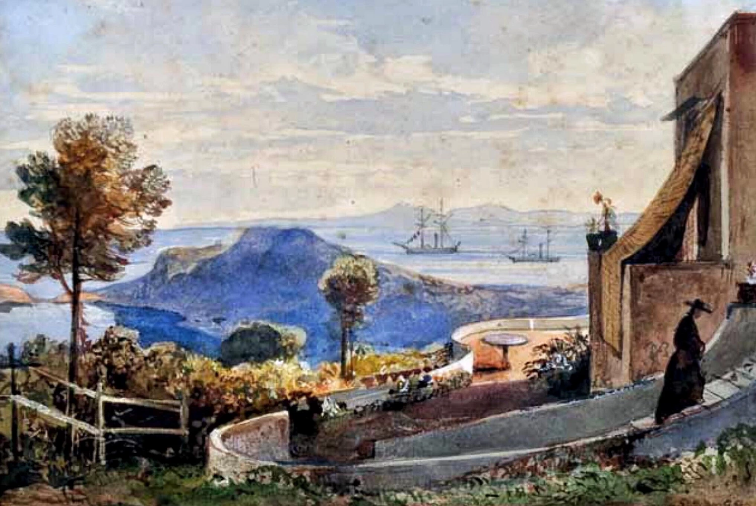 La villa Reale di Ischia